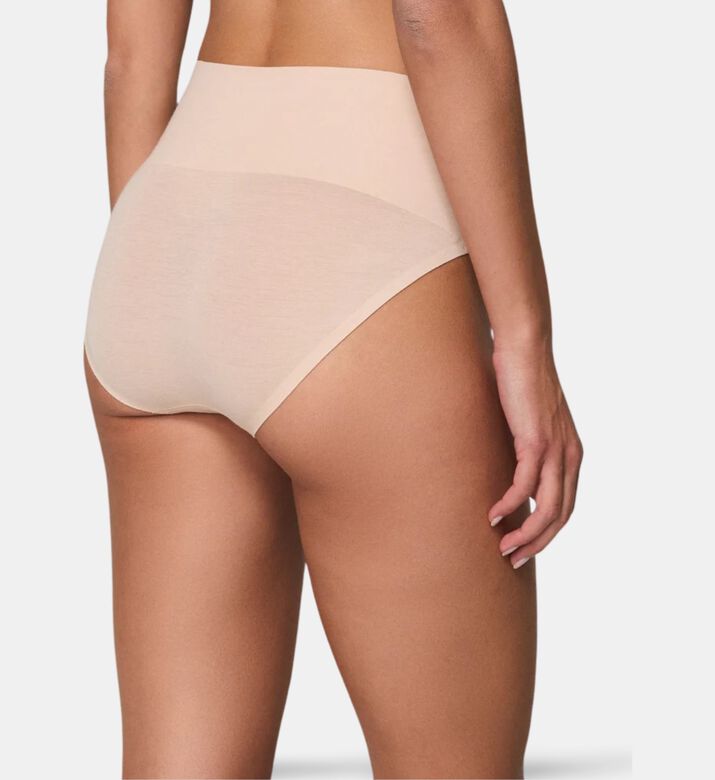 Spanx Brief, Nude, M, Model View