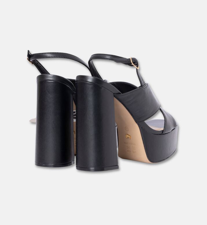 Arezzo Shoes Sand High Platf, Black, Eu-39, Packshot View