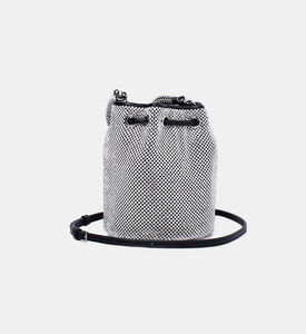 The Rhinestone Mini Bucket Bag