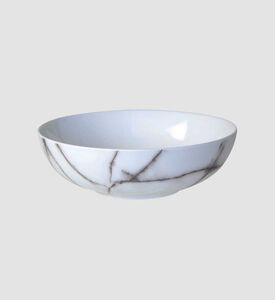Marble Round Soup Bowl - 18 Cm Marble Round Soup Bowl - 18 Cm