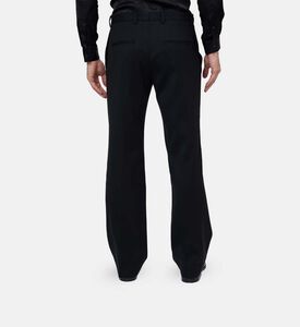 Wool Straight-leg Pants