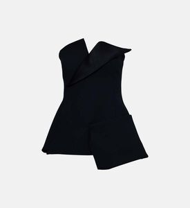 بلوزة توكسيدو بنمط كورسيه