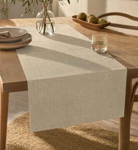 Home Deco and More Fuse Embroidered Table Runner, Model View