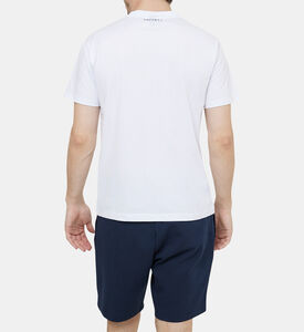 تيشيرت رياضي قطن بشعار متلاشي