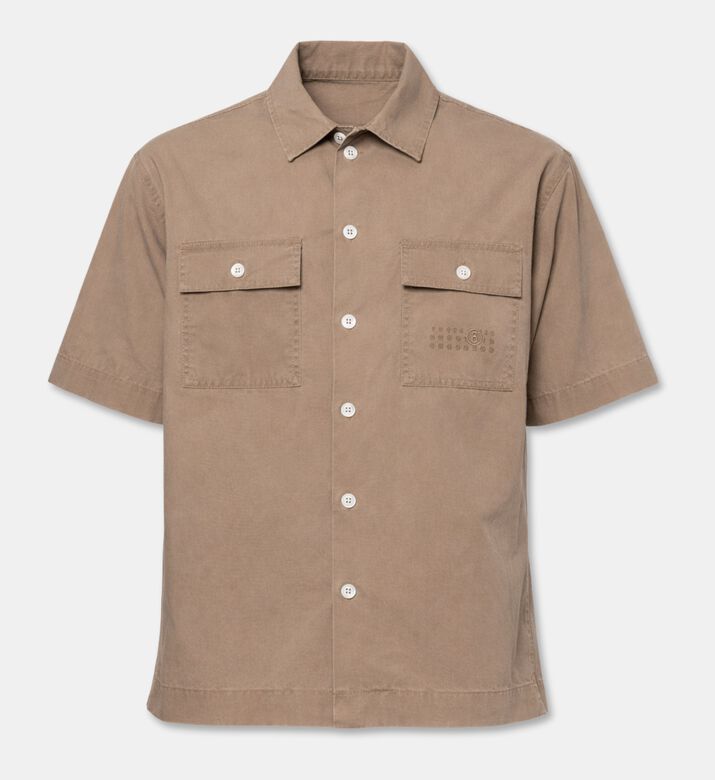 MM6 Flap Pockets Button Closure Shirt, Packshot View