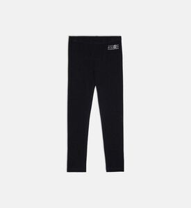 Numeric-print Regular-fit Pants