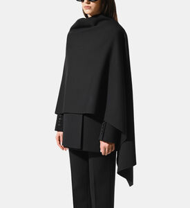 Detachable Scarf Blazer