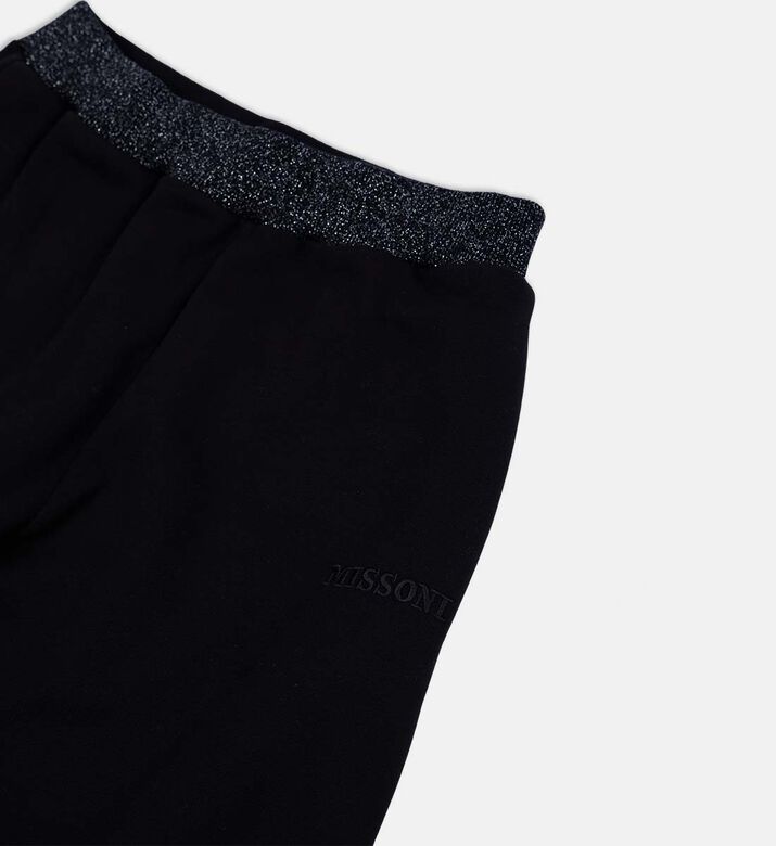 بنطال واسع مزين بترتر