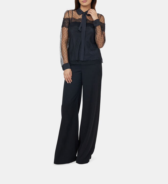 Sheer Point D Esprit Blouse