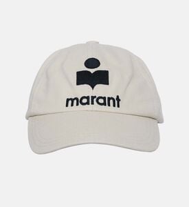 قبعة كلاسيكية بشعار مطرز قطن