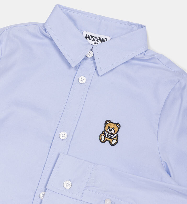 Boy Teddy Bear Cotton Shirt