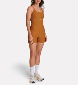 LIVE! Fit Green Jumpsuit Shorts, Model View