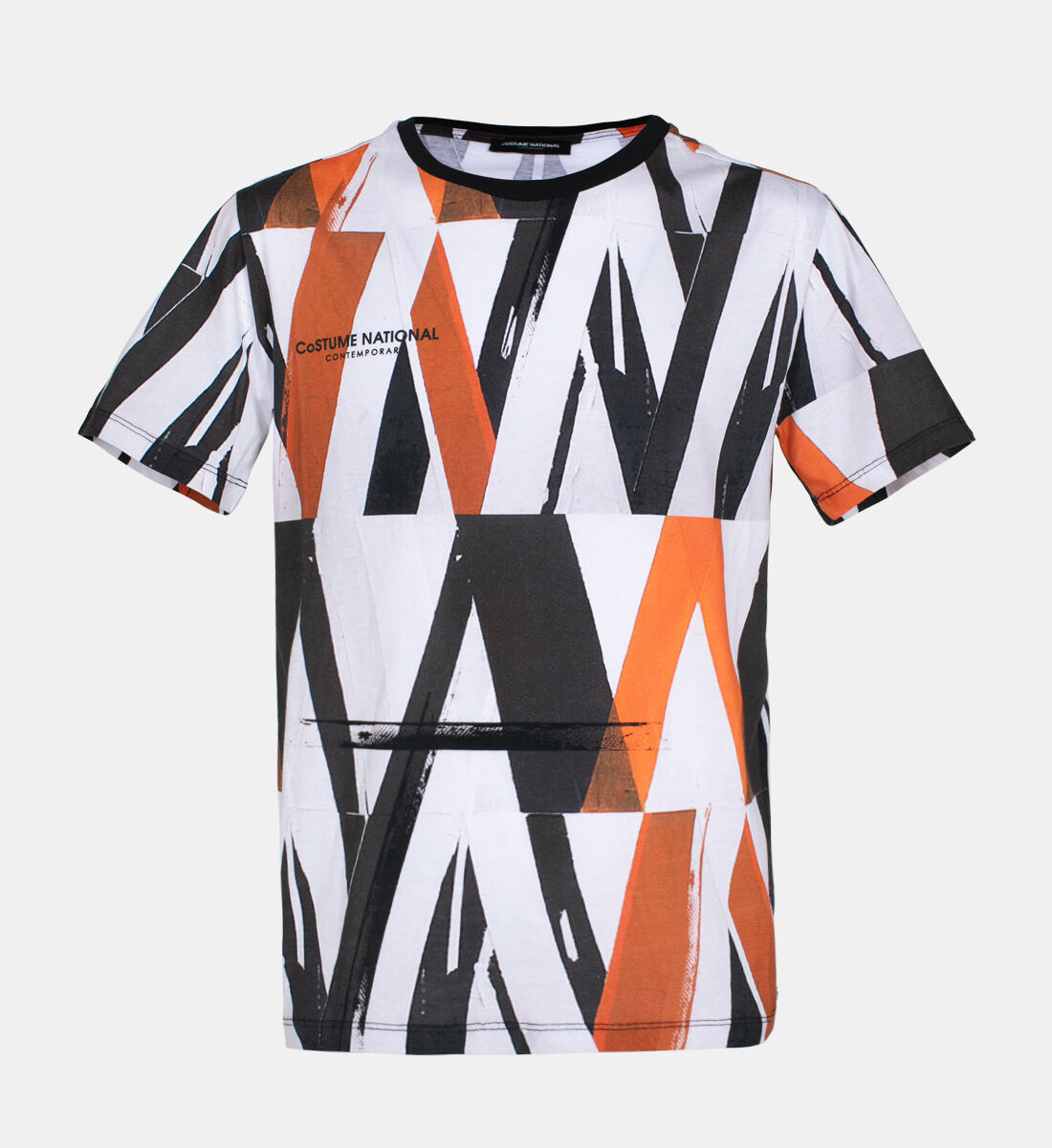 Costume National Cotton All over Print T shirt T Shirts