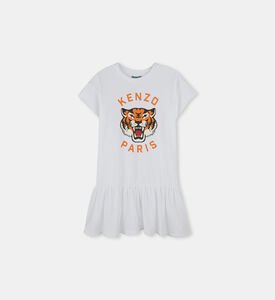 Casual Oversized Logo-print Dress