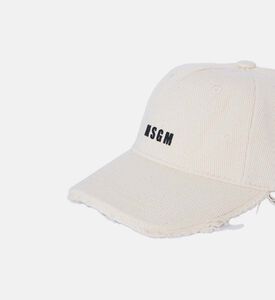 Cotton Logo-print Stitched Baseball Cap
