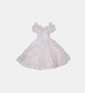 Aster Ruffled Flared Tulle Dress Aster Ruffled Flared Tulle Dress