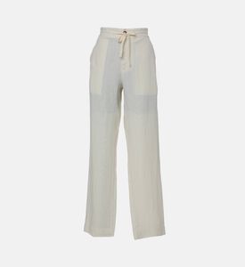 Vince Lightweight Hemp Wide-leg Trousers, Packshot View