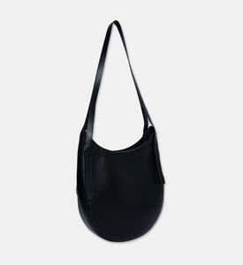 Coperni Cow Leather Logo-detail Crescent Shoulder Bag, Packshot View