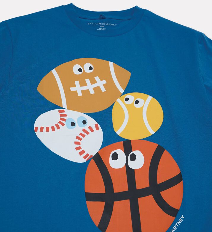 Stella McCartney Sports Ball Character-print T-shirt, Packshot View