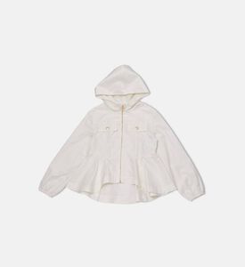 La Mia Bambina Hooded Long-sleeve Jacket, Packshot View
