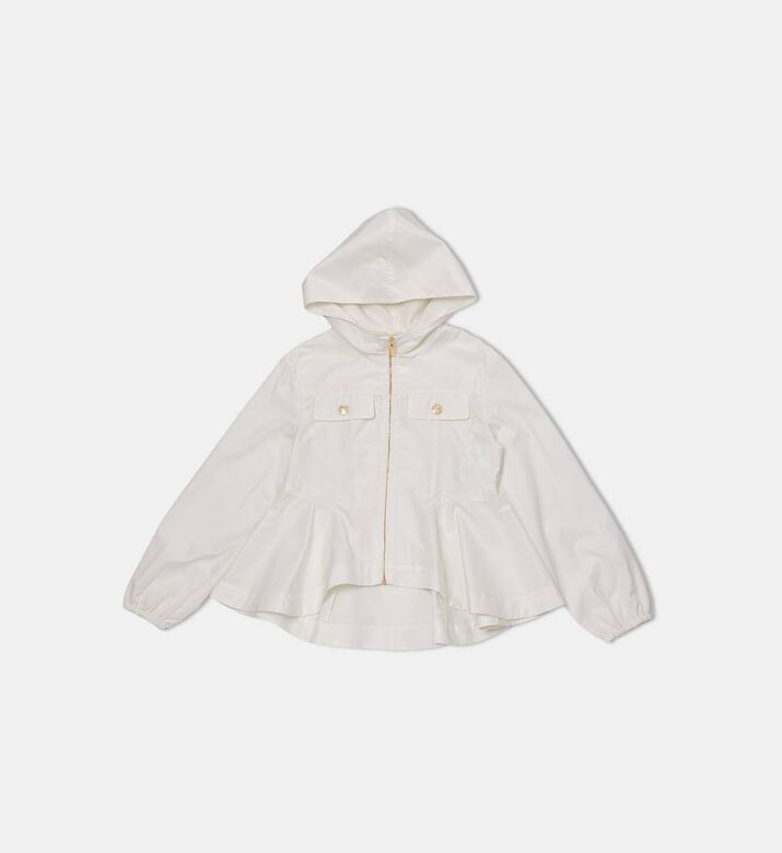 La Mia Bambina Hooded Long-sleeve Jacket, Packshot View