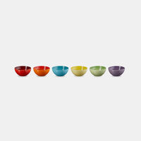 Rainbow Dessert Bowl Set 6-piece - 12 Cm