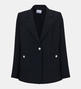 Jeweled Buttons Blazer Jacket Jeweled Buttons Blazer Jacket