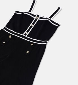 Twinset Nautical Stripe Knitted Overall, Packshot View