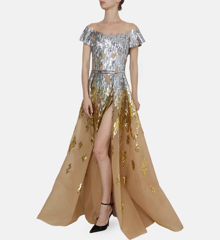 Shimmering Tulle Dress