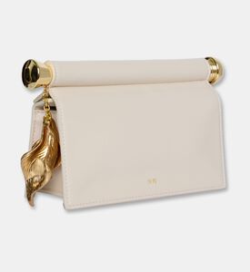 JW PEI Holly Metal Pendant-embellished Clutch, Light-brown, Packshot View