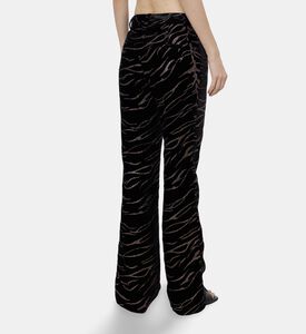 Zadig et Voltaire Glitter-print Flared Pants, Model View