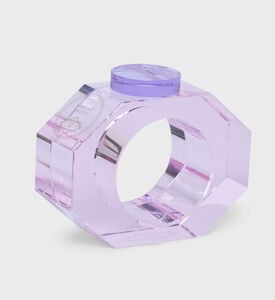 طقم خواتم منديل كريستال شيلبي