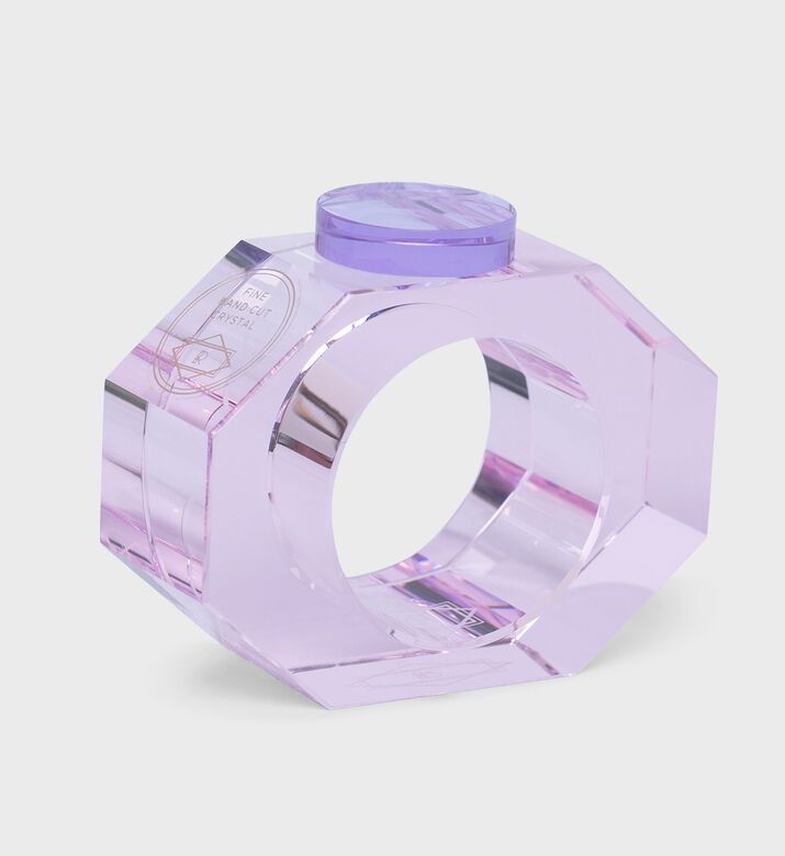 طقم خواتم منديل كريستال شيلبي