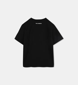 Sequin Embellished Logo T-shirt