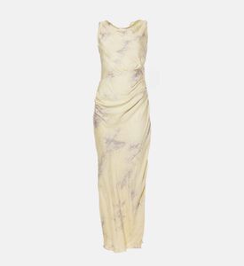 Sahira Slim-fit Tie-dyed Maxi Dress