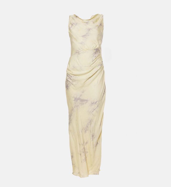 Sahira Slim-fit Tie-dyed Maxi Dress