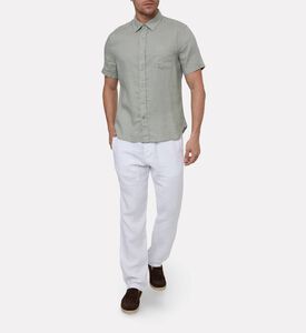 Vince Patch Pocket Button Closure Shirt, Model View