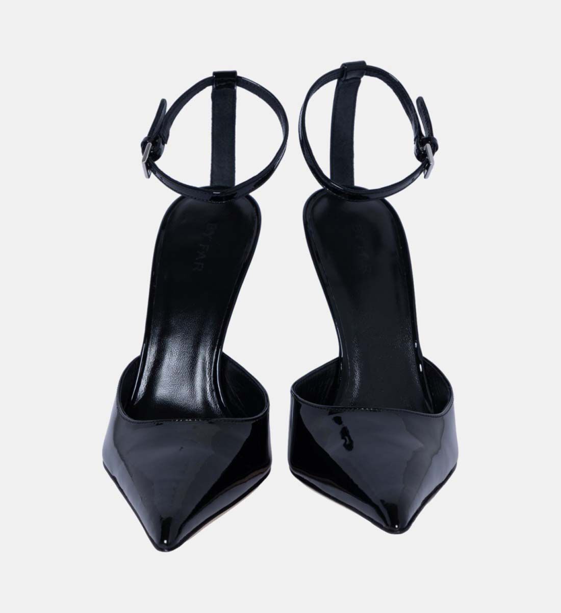 Pointed open toe sales heels