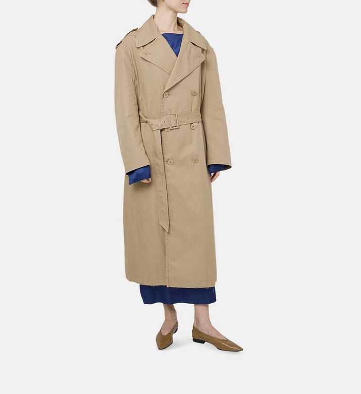 Classic Double-breasted Coat