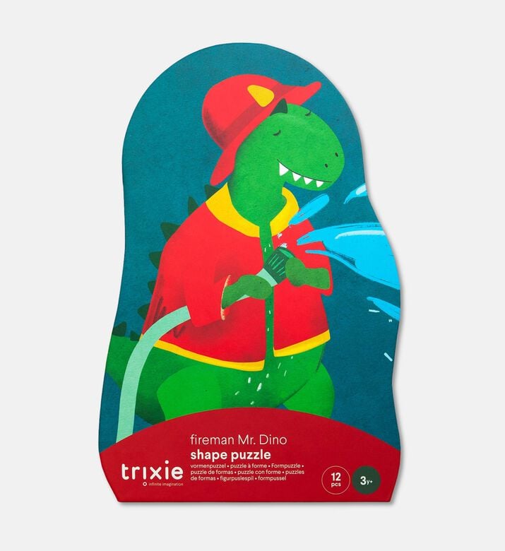 Trixie Puzzle Fireman Dino-12pc, Packshot View