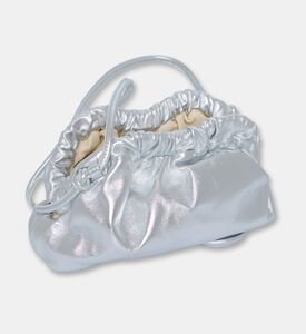 Mansur Gavriel Bag Mini Cloud Clutch, Silver, Packshot View