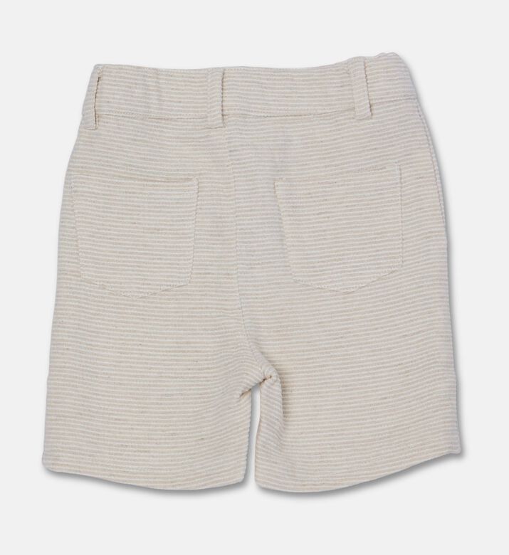 Jules & Juliette Paris Cotton Striped Pattern Shorts, Packshot View