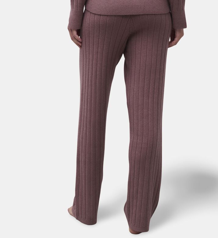 Chantelle Ribbed Knit Lounge Trousers, Model View