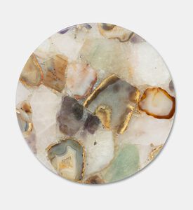 Home Deco and More Agatha Laxy Susan Decorative Plate, Packshot View