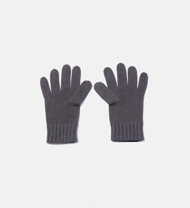 قفازات محبوكة بشعار العلامة