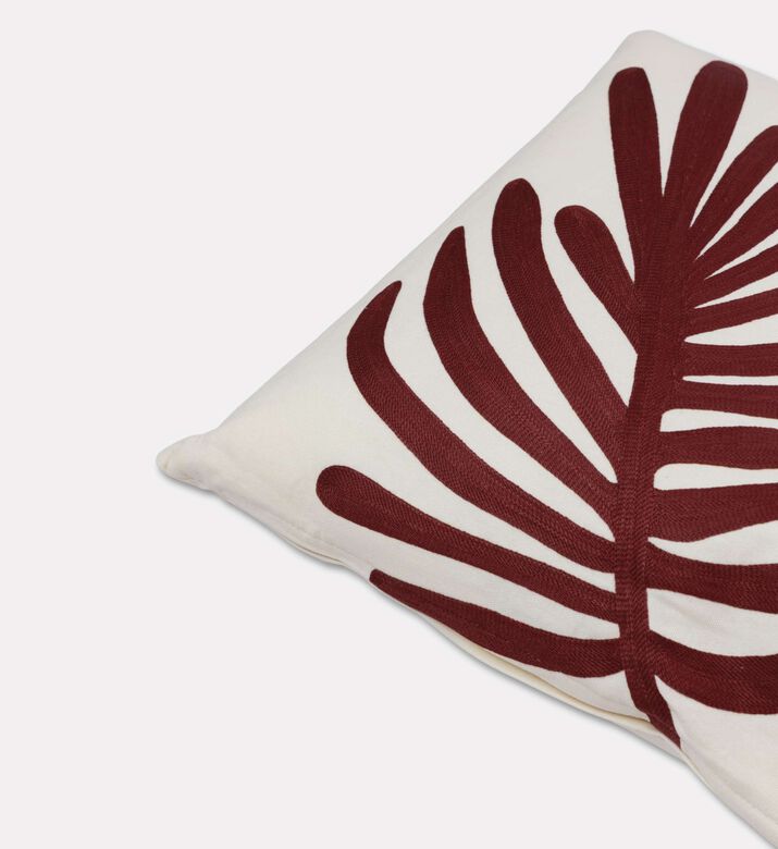 Home Deco and More Trova Chain Stitch-embroidery Cushion, Packshot View