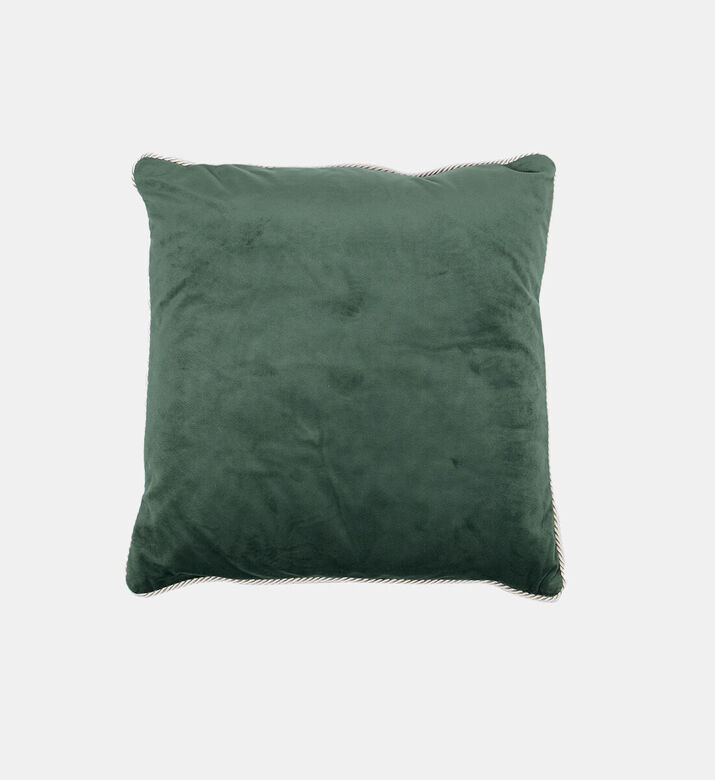 Roberto Cavalli Platinum Snake Decorative Cushion, Green, Packshot View