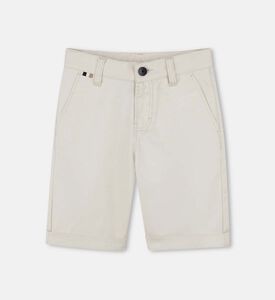 Welt Pockets Folded Hem Shorts