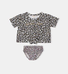 تيشيرت بطبعة على كامله بشعار معدني