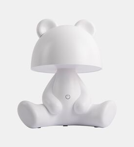 Leitmotiv Bear-shape Led Table Lamp, White, Packshot View